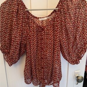 Poetry Women's Red Floral Top